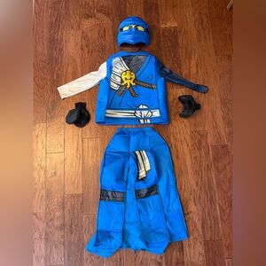 Kids Blue Ninja Warrior Costume